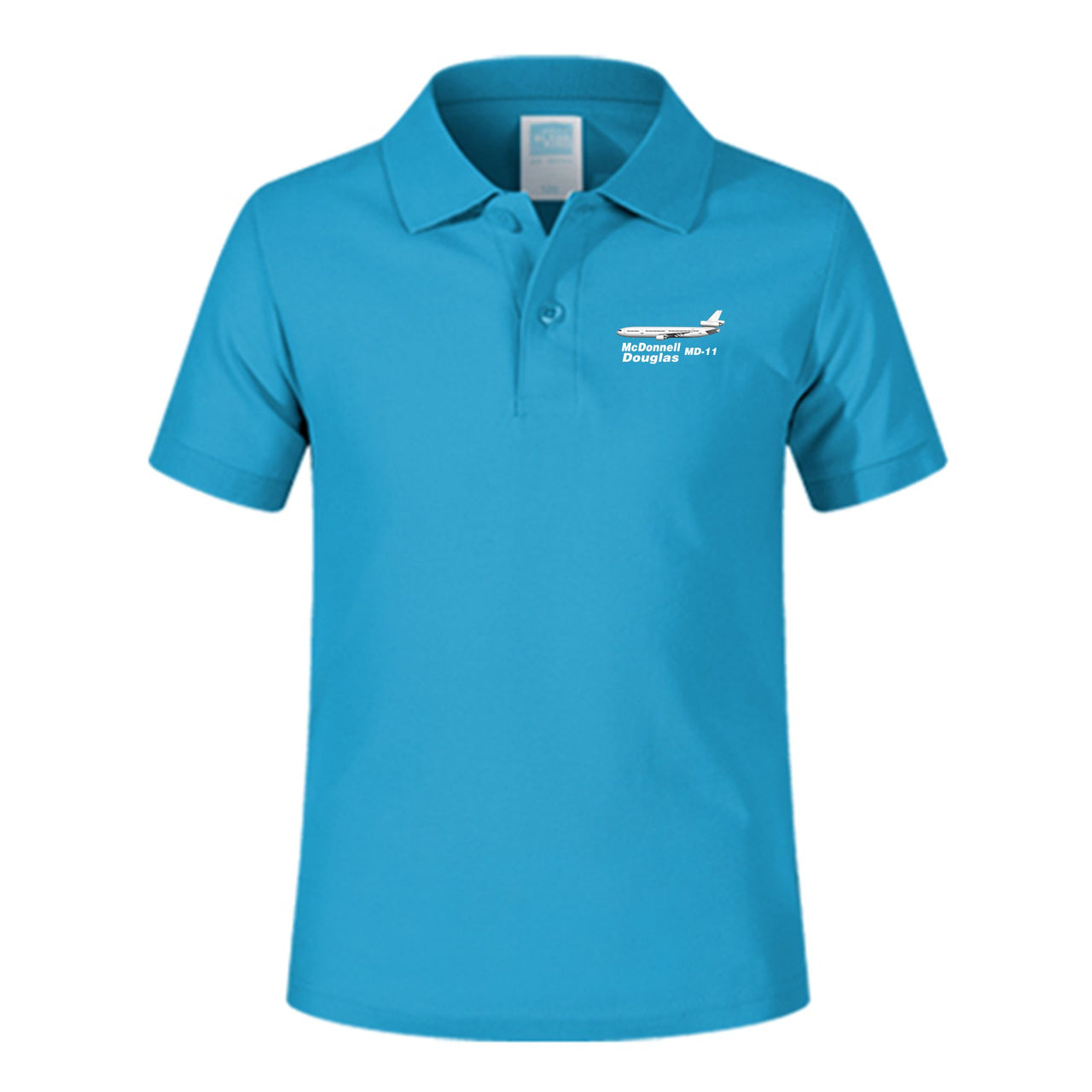 The McDonnell Douglas MD-11 Designed Children Polo T-Shirts