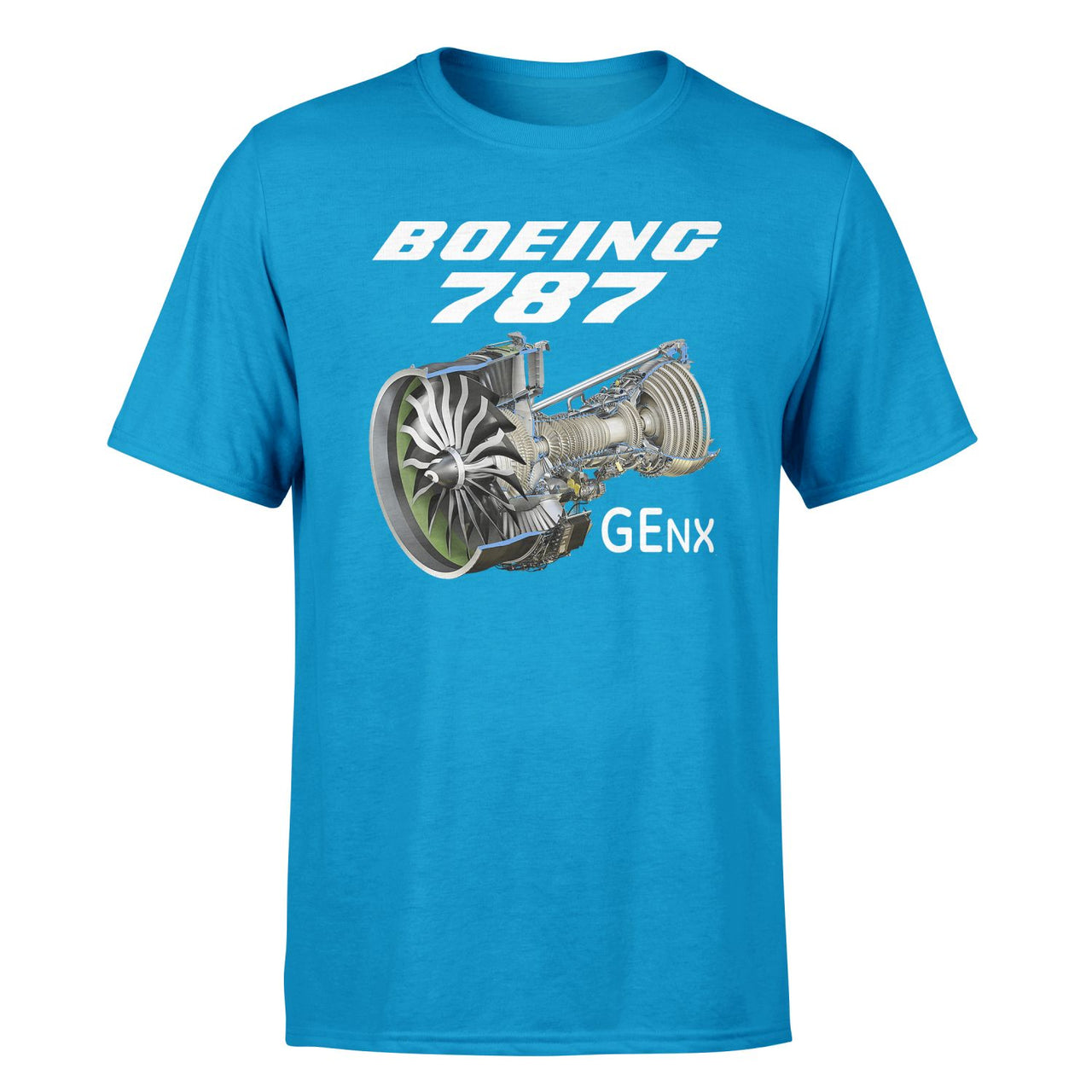 Boeing 787 & GENX Engine Designed T-Shirts