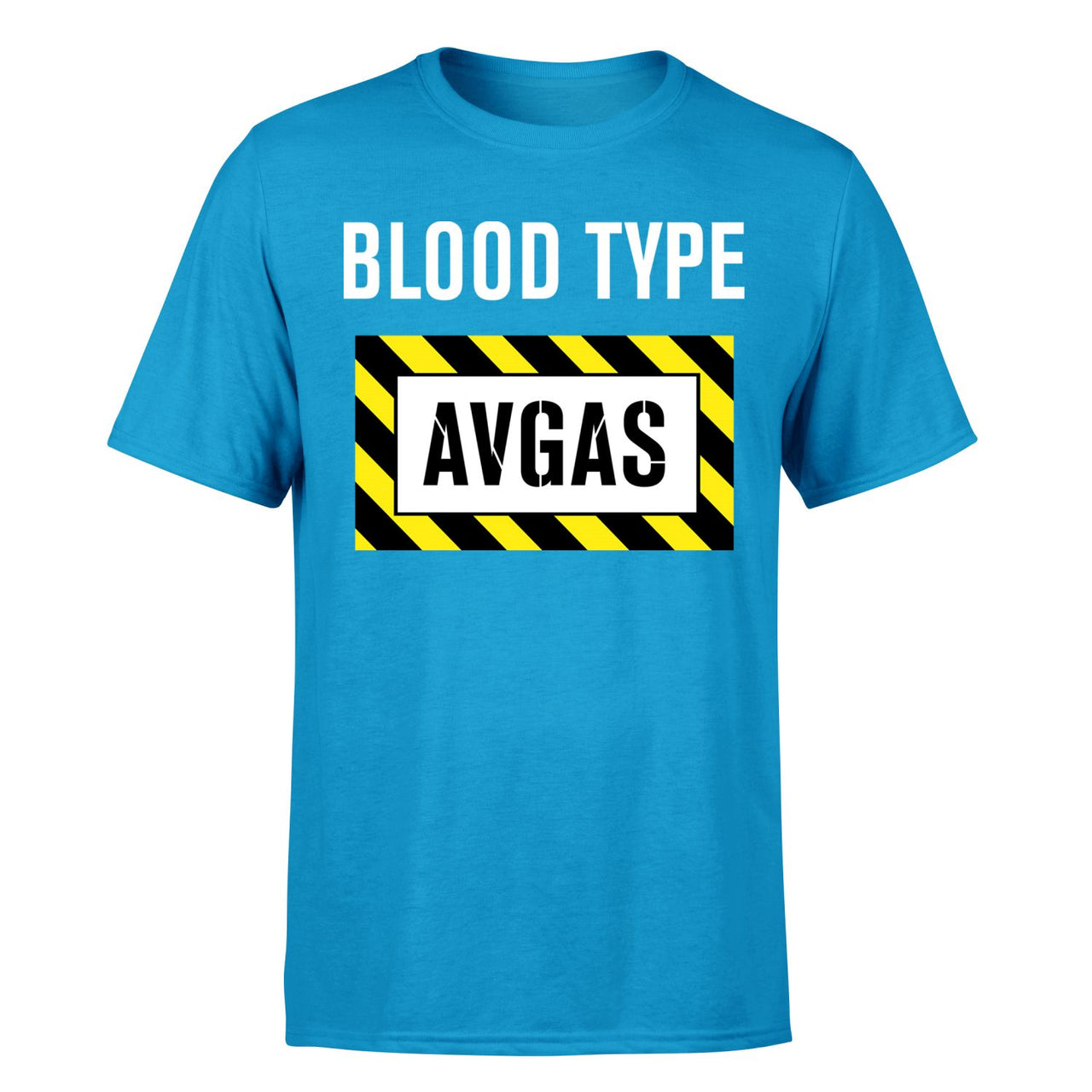 Blood Type AVGAS Designed T-Shirts
