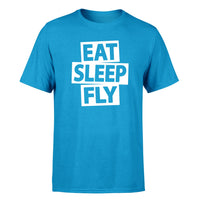 Thumbnail for Eat Sleep Fly Designed T-Shirts