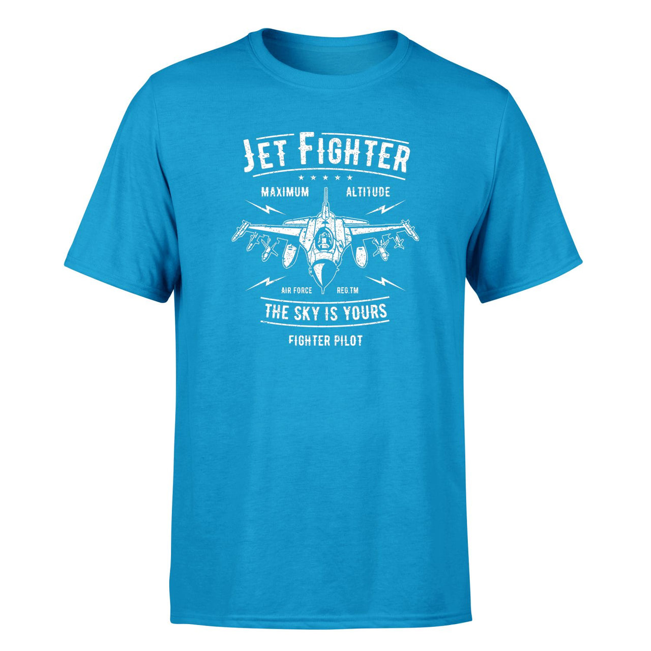 Jet Fighter - The Sky is Yours Designed T-Shirts