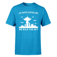 Thumbnail for Air Traffic Controllers - We Rule The Sky Designed T-Shirts