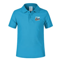 Thumbnail for Boeing 767 Engine (PW4000-94) Designed Children Polo T-Shirts