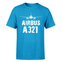 Thumbnail for Airbus A321 & Plane Designed T-Shirts