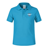 Thumbnail for Super Born To Fly Designed Children Polo T-Shirts