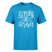 Thumbnail for Still Playing With Airplanes Designed T-Shirts