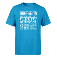 Thumbnail for Flight Attendant Label Designed T-Shirts