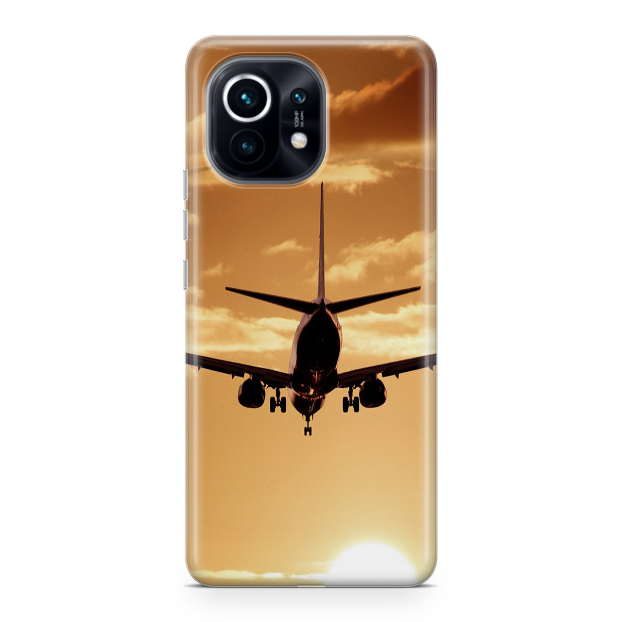 Two Aeroplanes During Sunset Designed Xiaomi Cases