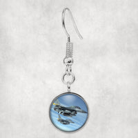 Thumbnail for Two Fighting Falcon Designed Earrings