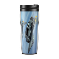 Thumbnail for Two Fighting Falcon Designed Travel Mugs