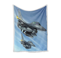 Thumbnail for Two Fighting Falcon Designed Bed Blankets & Covers