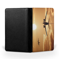 Thumbnail for Two Aeroplanes During Sunset Printed Passport & Travel Cases