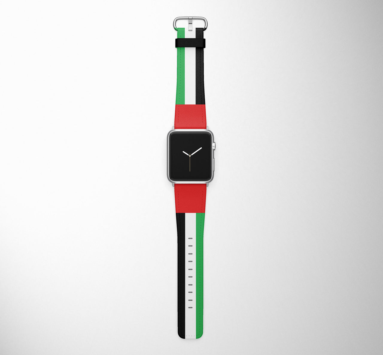 UAE Flag Designed Leather Apple Watch Straps