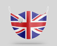 Thumbnail for UK Flag Designed Face Masks