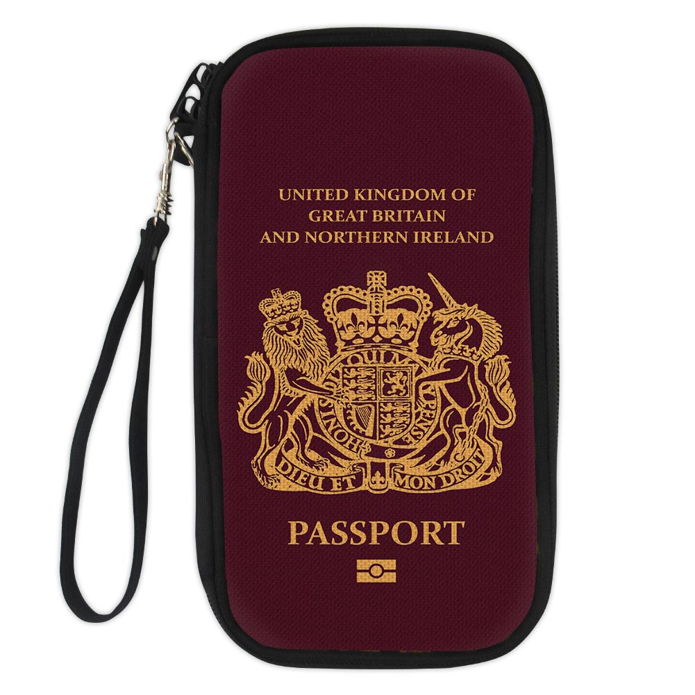 UK Passport Designed Travel Cases & Wallets