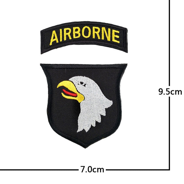 US Airborne Division Designed Embroidery Patch