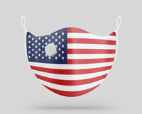Thumbnail for USA Flag Designed Face Masks