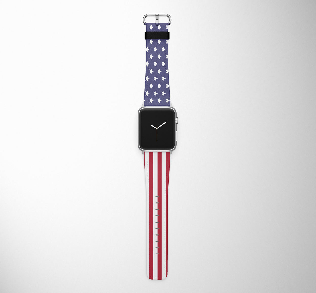USA Flag Designed Leather Apple Watch Straps