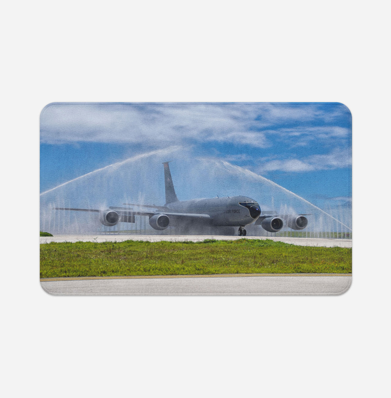 US Air Force Big Jet Designed Bath Mats