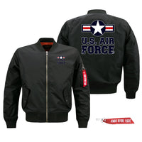 Thumbnail for US Air Force Designed Pilot Jackets (Customizable)