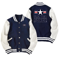 Thumbnail for US Air Force Designed Baseball Style Jackets