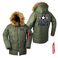 Thumbnail for US Air Force Designed Parka Bomber Jackets