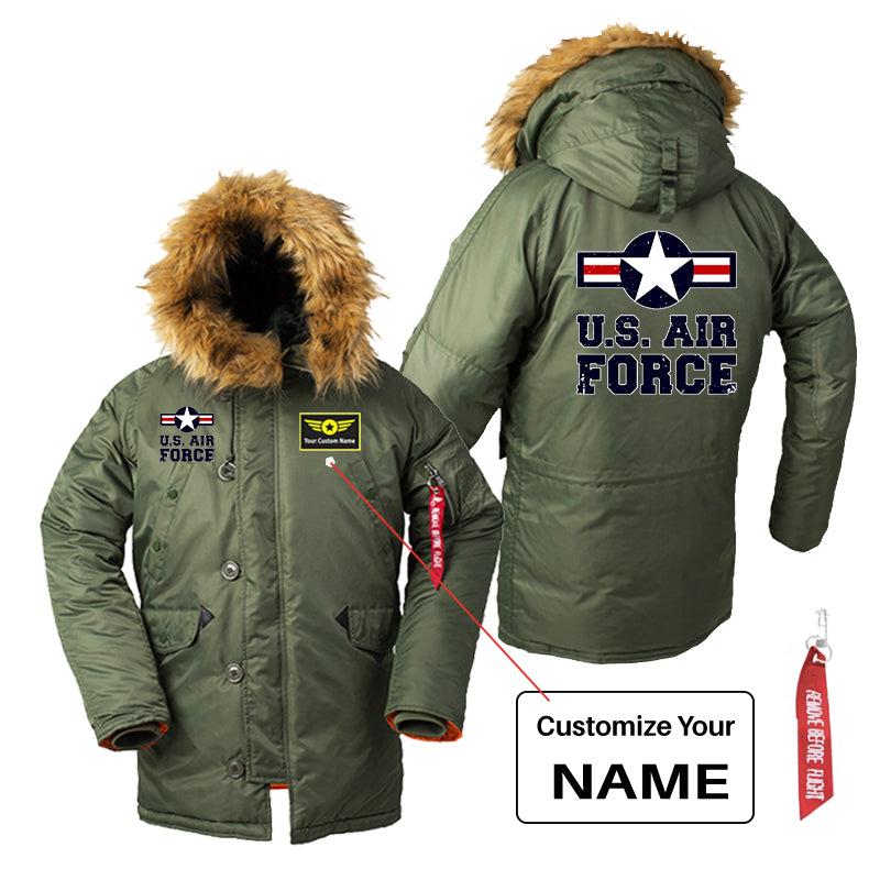 US Air Force Designed Parka Bomber Jackets