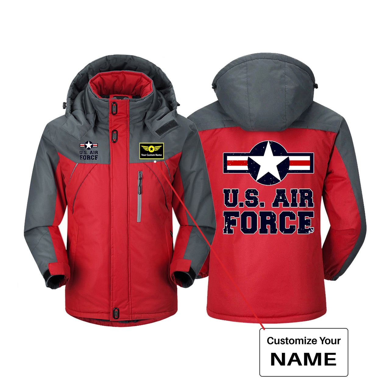 US Air Force Designed Thick Winter Jackets