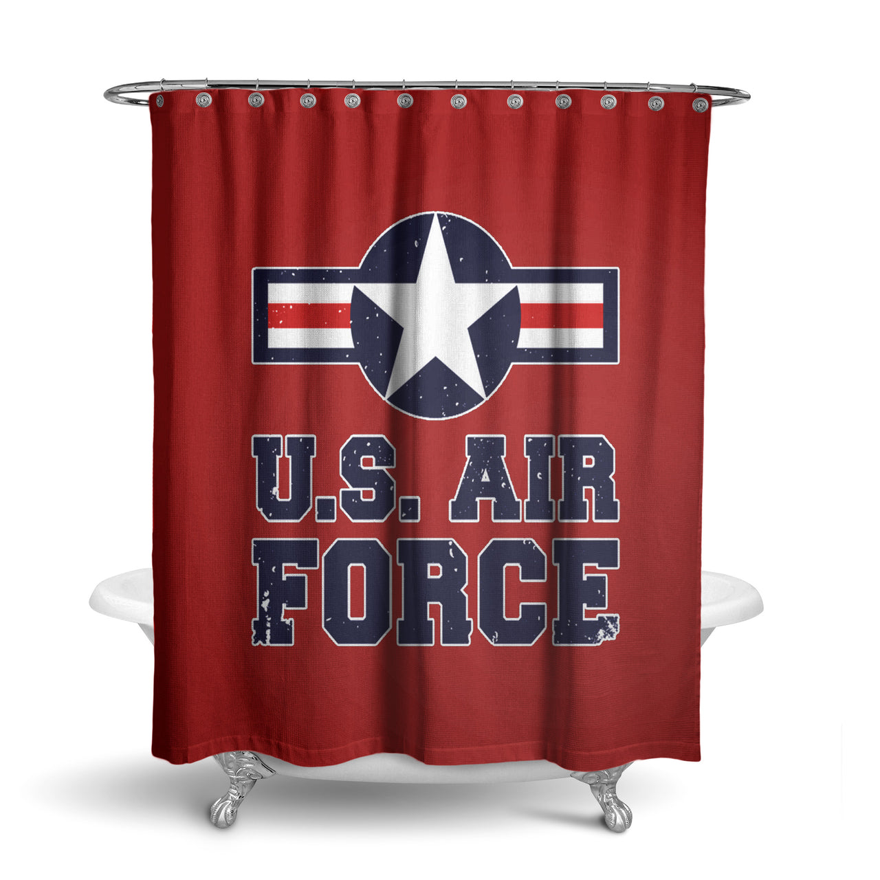 US Air Force Designed Shower Curtains