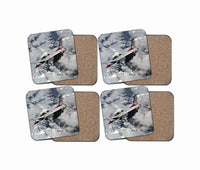 Thumbnail for US AirForce Show Fighting Falcon F16 Designed Coasters
