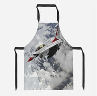 Thumbnail for US AirForce Show Fighting Falcon F16 Designed Kitchen Aprons