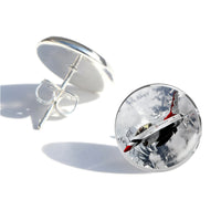 Thumbnail for US AirForce Show Fighter Jet 16 Designed Stud Earrings