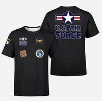 Thumbnail for US Air Force + Patches Designed T-Shirts