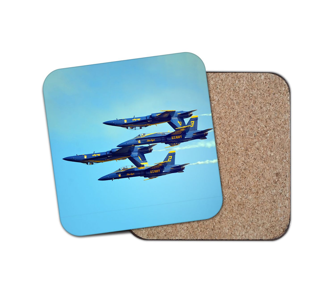 US Navy Blue Angels Designed Coasters