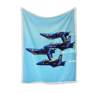 Thumbnail for US Navy Blue Angels Designed Bed Blankets & Covers
