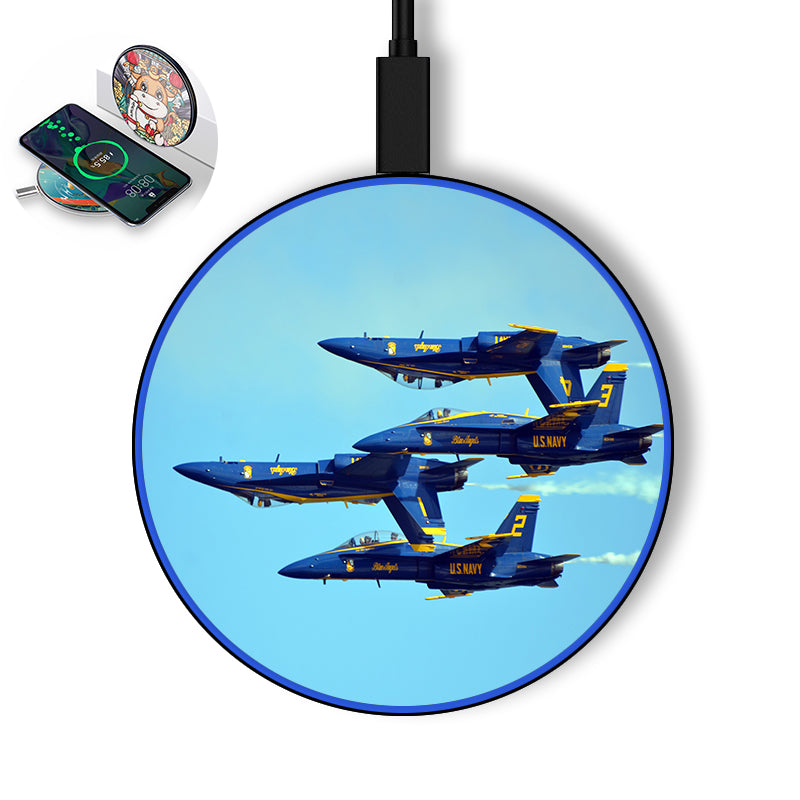 US Navy Blue Angels Designed Wireless Chargers