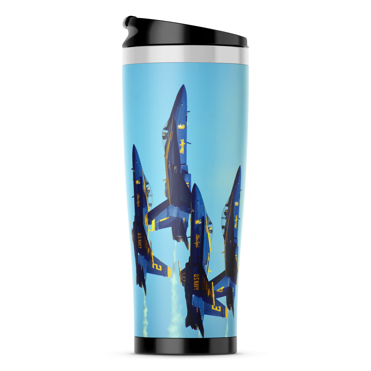 US Navy Blue Angels Designed Travel Mugs