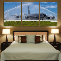 Thumbnail for US Air Force Big Jet Printed Canvas Posters (3 Pieces) Aviation Shop 