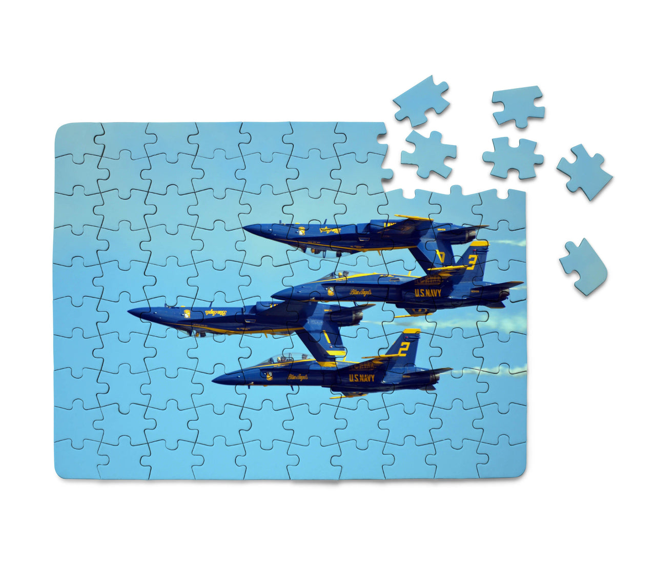 US Navy Blue Angels Printed Puzzles Aviation Shop 