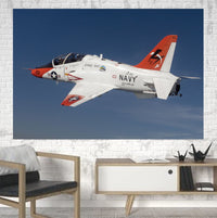 Thumbnail for US Navy Training Jet Printed Canvas Posters (1 Piece) Aviation Shop 