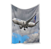 Thumbnail for United Airways Boeing 777 Designed Bed Blankets & Covers