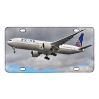Thumbnail for United Airways Boeing 777 Designed Metal (License) Plates