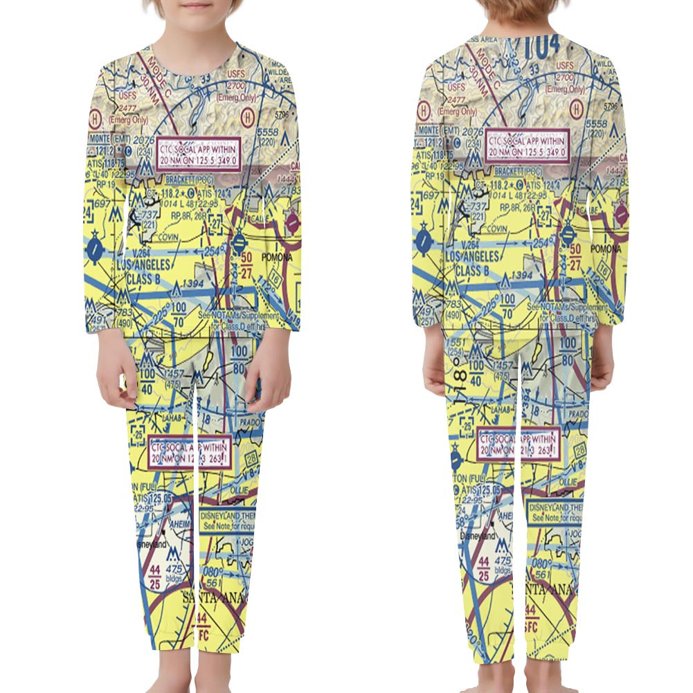 VFR Chart Designed "Children" Pijamas