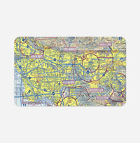 Thumbnail for VFR Chart Designed Bath Mats