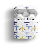 Thumbnail for Very Colourful Airplanes Designed AirPods  Cases