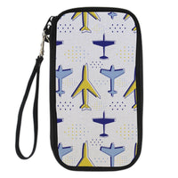 Thumbnail for Very Colourful Airplanes Designed Travel Cases & Wallets