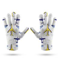 Thumbnail for Very Colourful Airplanes Designed Gloves