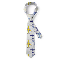 Thumbnail for Very Colourful Airplanes Designed Ties