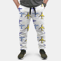 Thumbnail for Very Colourful Airplanes Designed Sweat Pants & Trousers