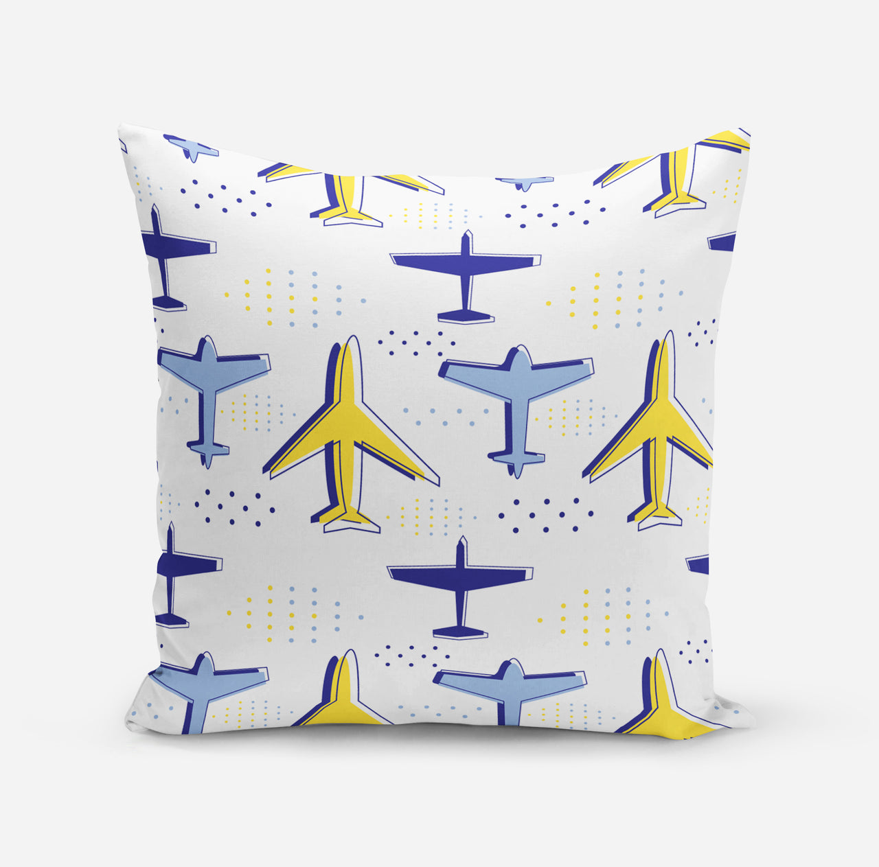 Very Colourful Airplanes Designed Pillowsc